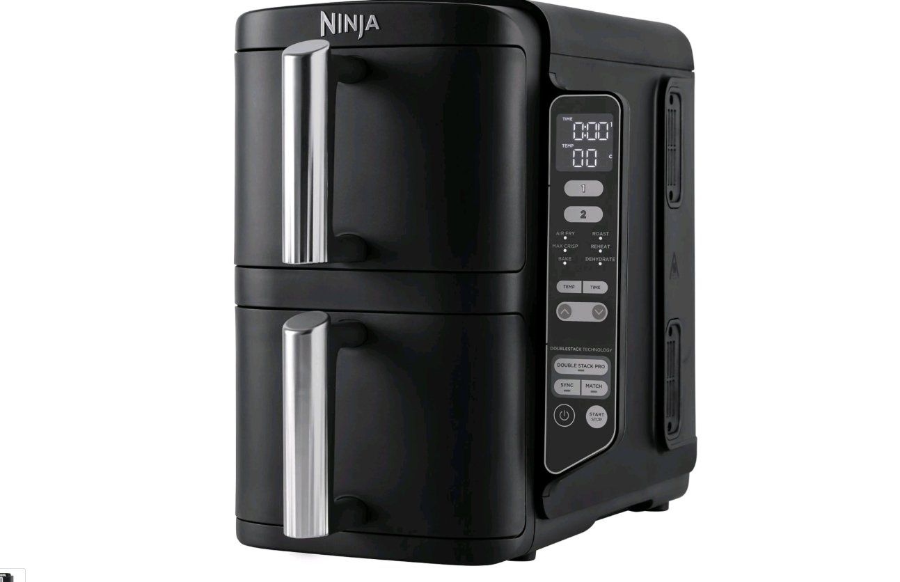 Elettrodomestici da cucina: NINJA Double Stack XL 2-Ebenen Heissluftfritteuse (26091045) – Nuovo (secondo la descrizione) da Zürich venduto da fundsachenverkauf