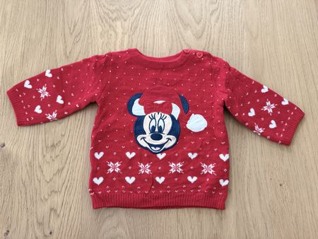 Weihnachtspullover Gr. 62