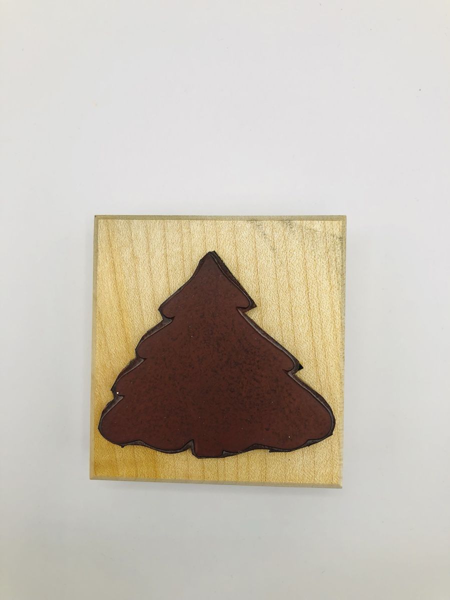 Stempel: Motivstempel Tannenbaum – Gebraucht aus Binningen von Kellox 1