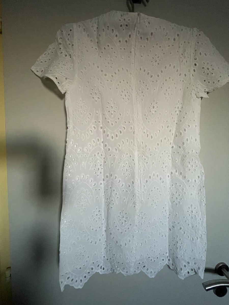 Zara Kleider: Robe Zara blanche ajourée taille S neuve – Neu und originalverpackt aus Vuadens von Nina11 1