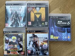 PS3 - Spielesammlung (5-teilig)
