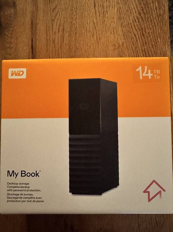 Dischi rigidi: WD My Book 14 TB – Usato da Lütisburg venduto da mel_9bdq