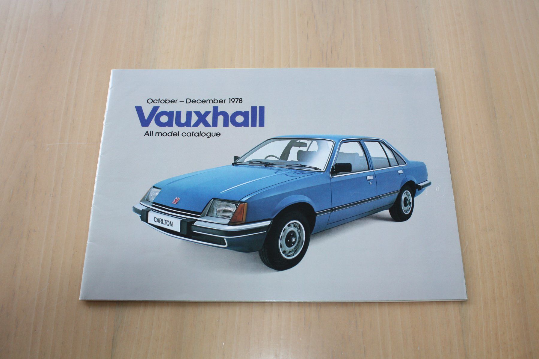 Vauxhall Documenti: Vauxhall Modell Katalog, Jahr 1978 – Usato da Wikon venduto da erwin400