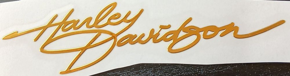 Sticker: Autocollant Harley Davidson en métal J024 – Nuovo e nell'imballaggio originale da Allens venduto da MADE.IN.ROCK.N.ROLL 2