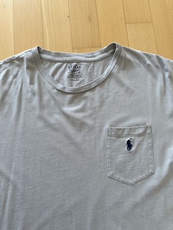 T-shirt Polo Ralph Lauren beige/gris - Taille L