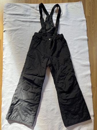 ICEPEAK Skihose/Skilatzhose Schwarz (9-10 Jahre / 140)