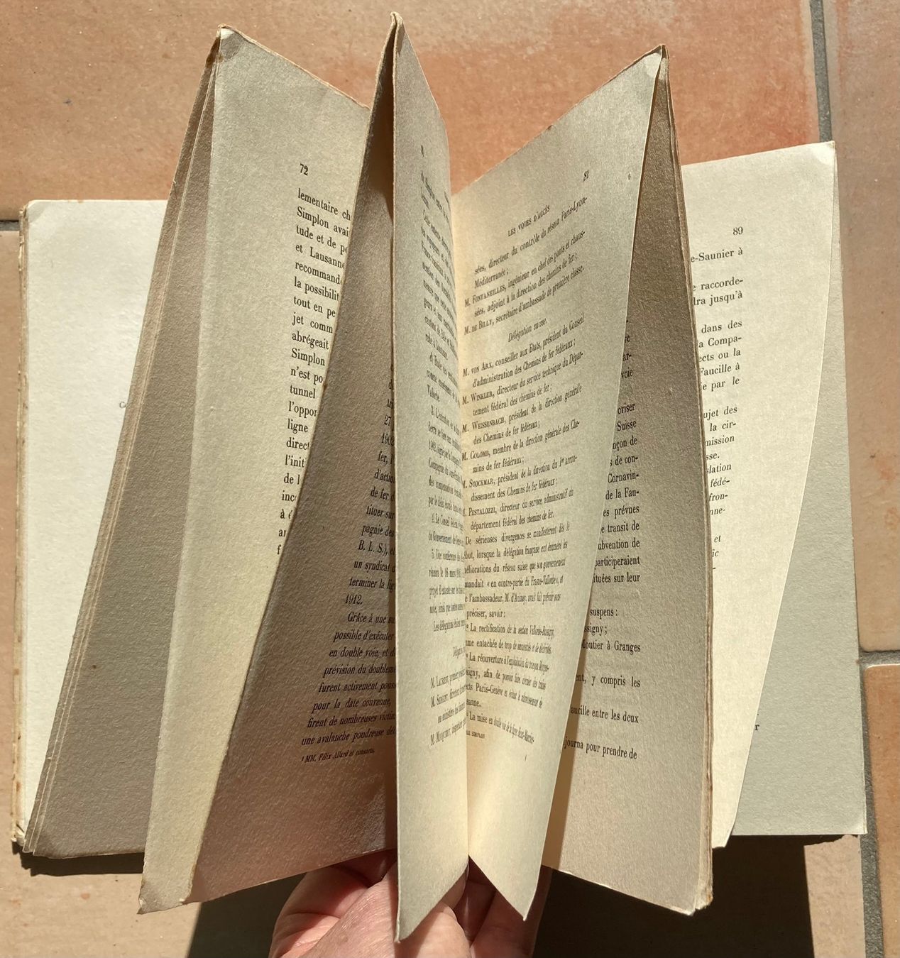 Libri: Histoire du Chemin de fer du Simplon - 1920 – Usato da Versoix venduto da Decapod 9