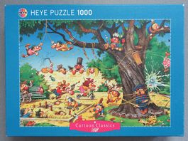 Heye Puzzle 1000 Teile - Playground - Loup Cartoon Classics