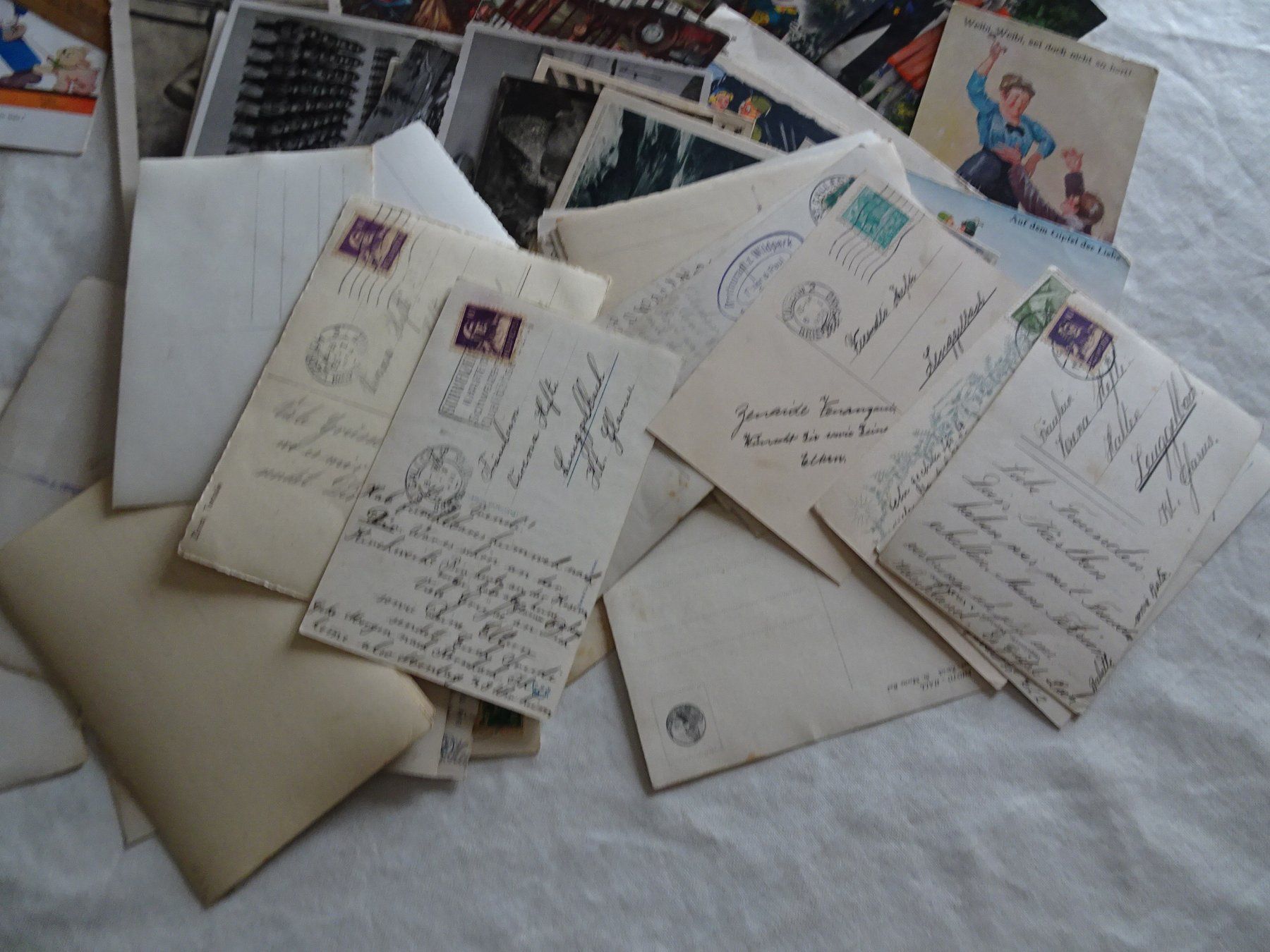Cartoline postali: alte Postkarten Räumungsposten – Usato da Siebnen venduto da niki61 8