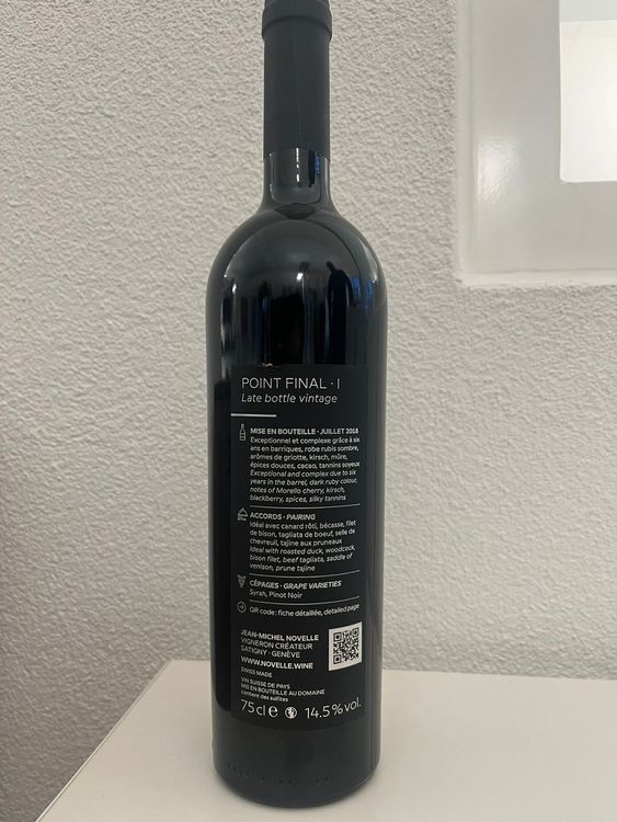Novelle Point Final 1, 2018 (Neu und originalverpackt) in Strengelbach ...