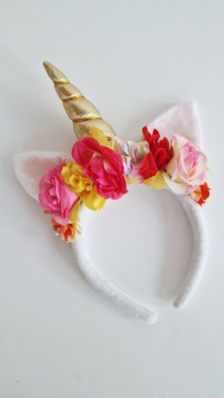 H&M Accessori per capelli: Mädchen Haarreif Einhorn mit Blüten – Usato da Hallau venduto da CHACLA