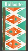 Brochure touristique Hollande ancienne carte guides infor...