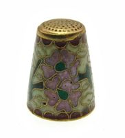 Fingerhut mit Blumenmotiv (4)