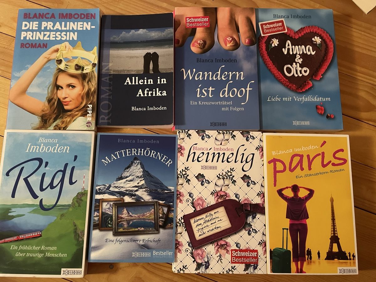 Libri: Blanca Imboden 14 Bücher – Usato da Ennetbühl venduto da Anna.K.