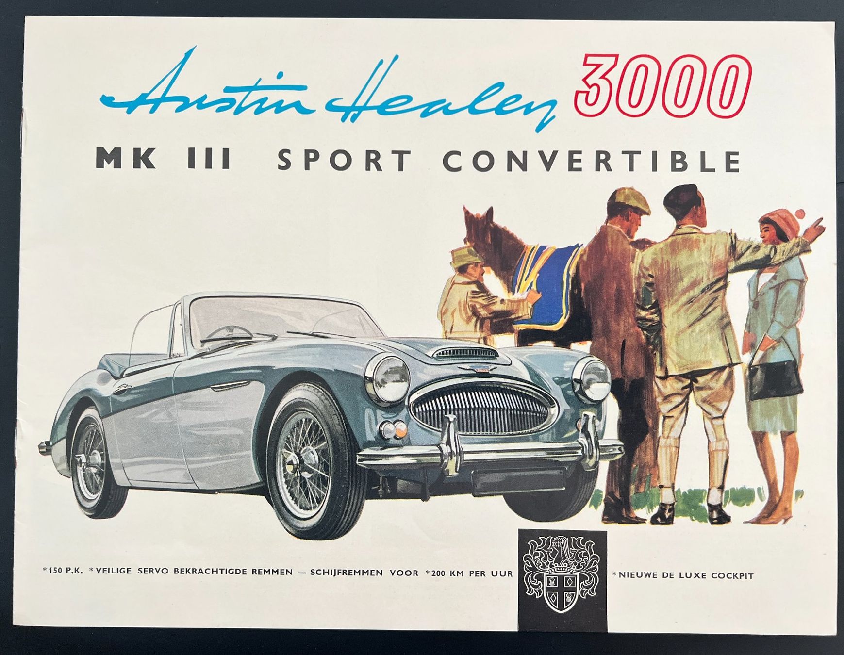 Austin Dokumente: Austin Healey 3000 Mk III Prospekt – Gebraucht aus Thun von Cravatte