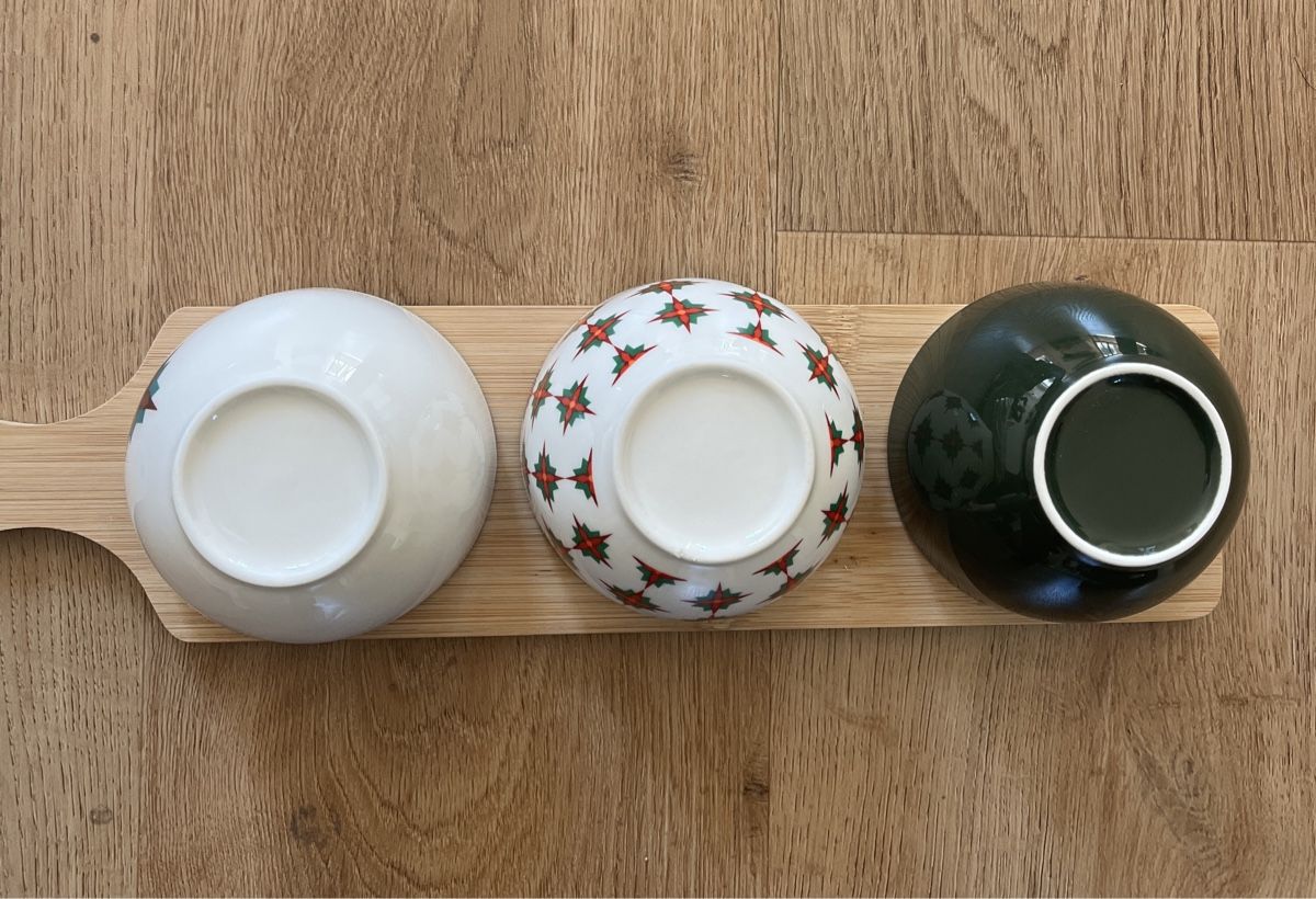 Coupes: Set planche et bols apéritifs  – Neuf avec emballage d'origine à Genève par rez_c6c6 1