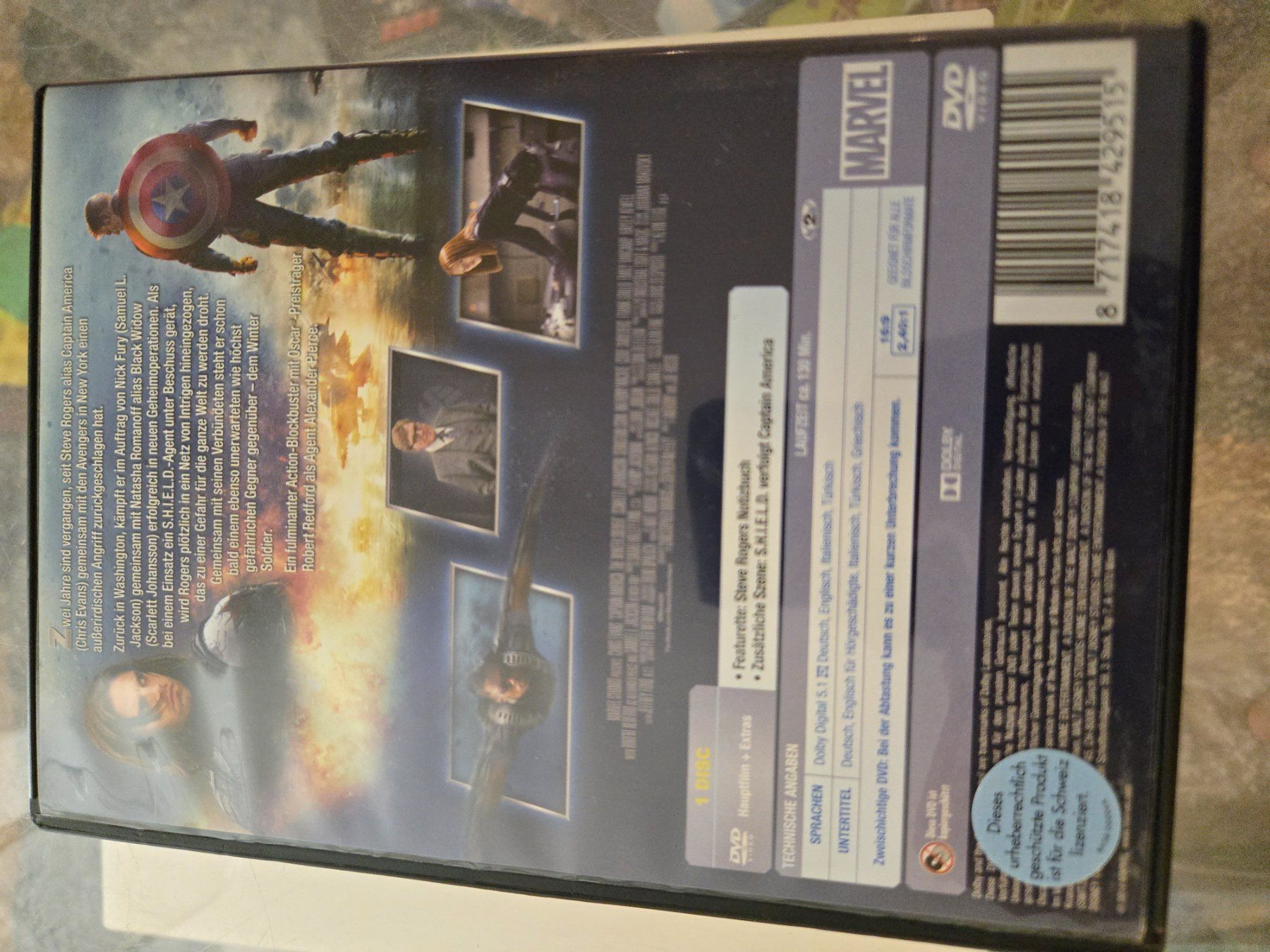 Alle DVDs: The return of the First Avenger DVD – Gebraucht aus Bussigny von Kfdlt 1