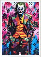 Death NYC Ltd Ed Pop Art Druck " Vuitton Joker