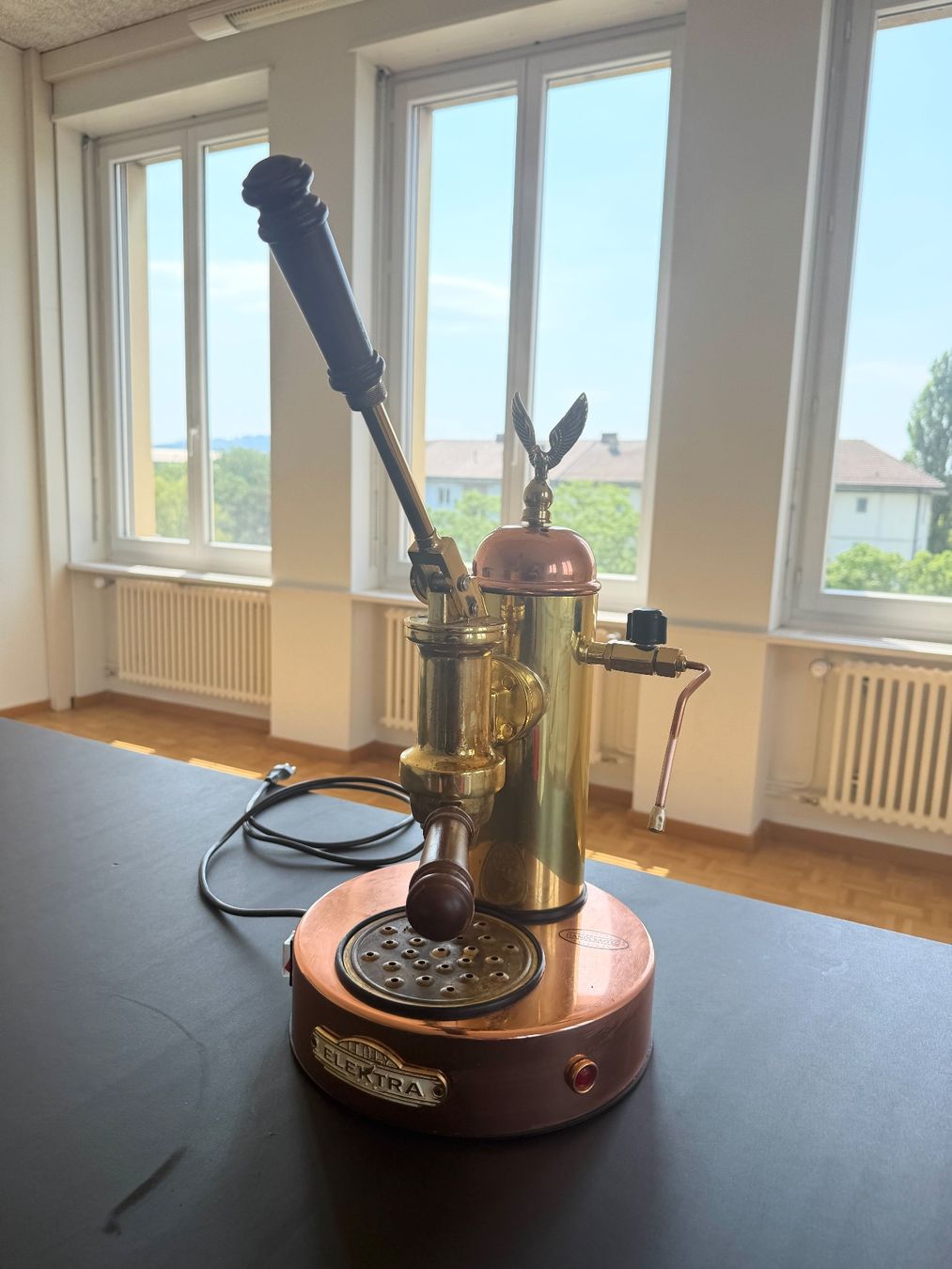 Macchine per caffè & Macchine per espresso: ELEKTRA MICRO CASA LEVA S1C mit Zubehör – Usato da Bern venduto da miro-co. 3