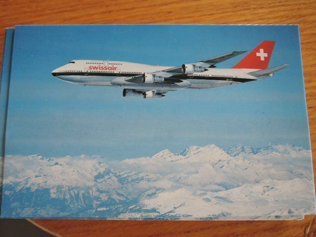 Cartoline postali: Swissair Ansichtskarte Boeing 747-357 – Nuovo (secondo la descrizione) da Neuhausen am Rheinfall venduto da Herufe