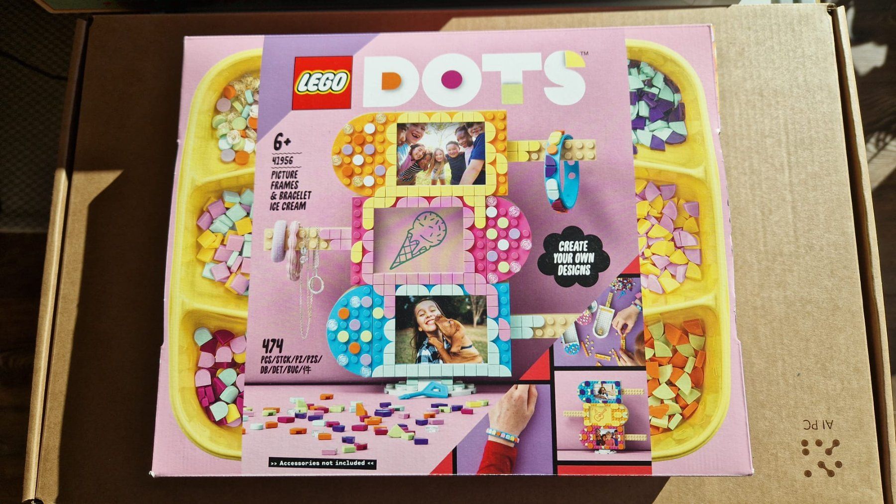 Giocattoli: Lego 41956 Eiscreme Bilderrahmen und Armband – Nuovo e nell'imballaggio originale da Brunnen venduto da Fredlenzo