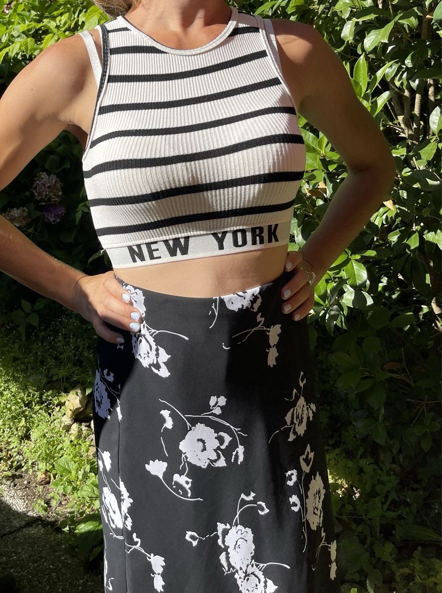 Top: Top River Island a righe bianco e nero - Tg S/M – Nuovo (secondo la descrizione) da Gordevio venduto da LanaZimm 2