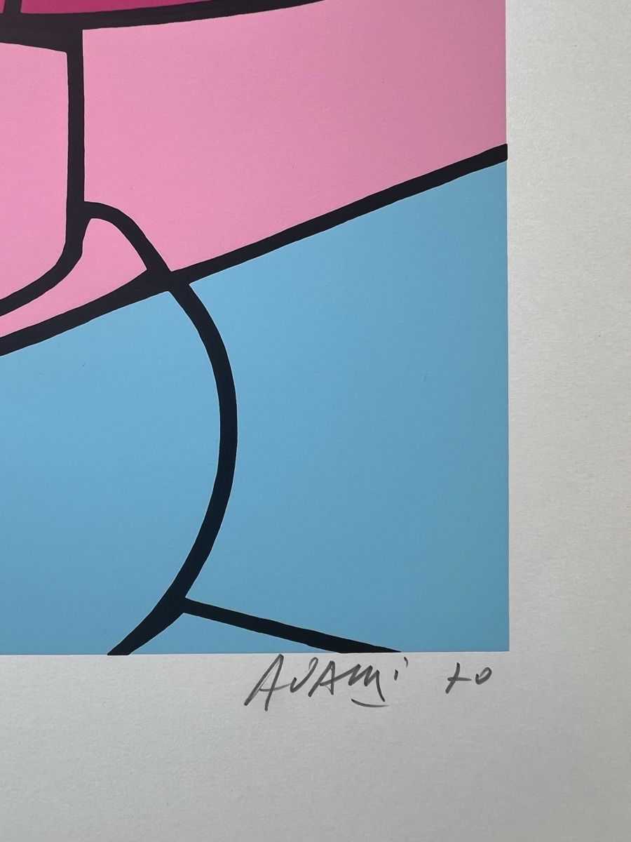 Grafiken & Lithographien: Valerio Adami Sphinx Serigraphie in 6 Farben 1970 – Gebraucht aus Adliswil von bilderboerse-zuerich 2
