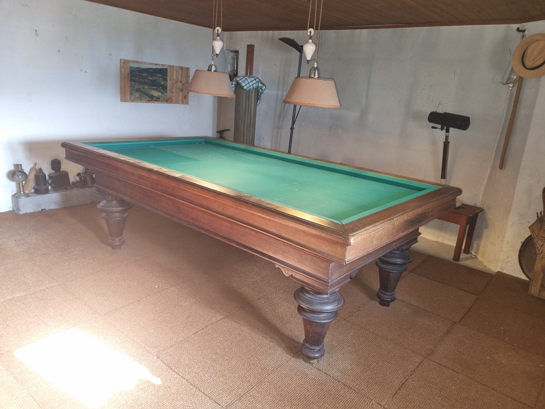 Billiardtische: Billard français Morgenthaler 1/3 match – Gebraucht aus Monts-de-Corsier von pre_wr9v 1