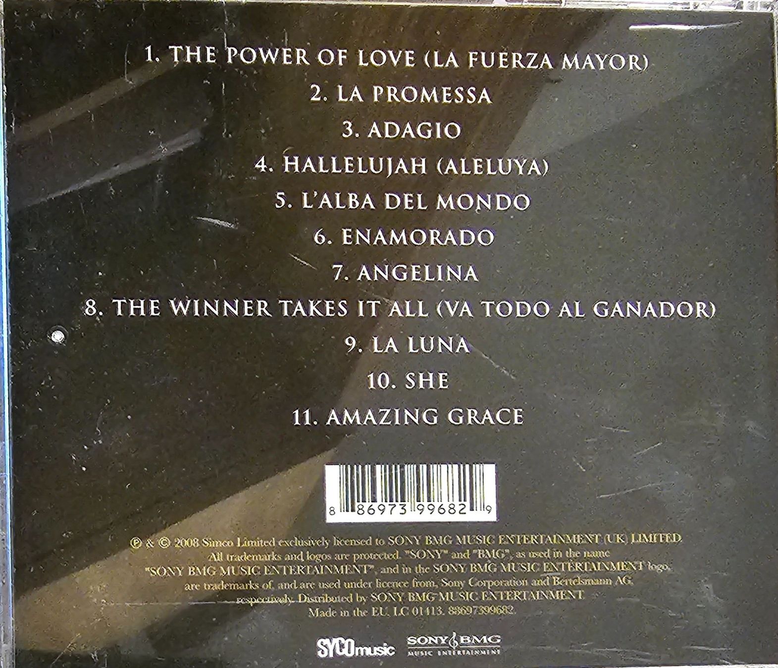 CD: Il Divo – The Promise – Usato da Wahlen b. Laufen venduto da Cg10 1