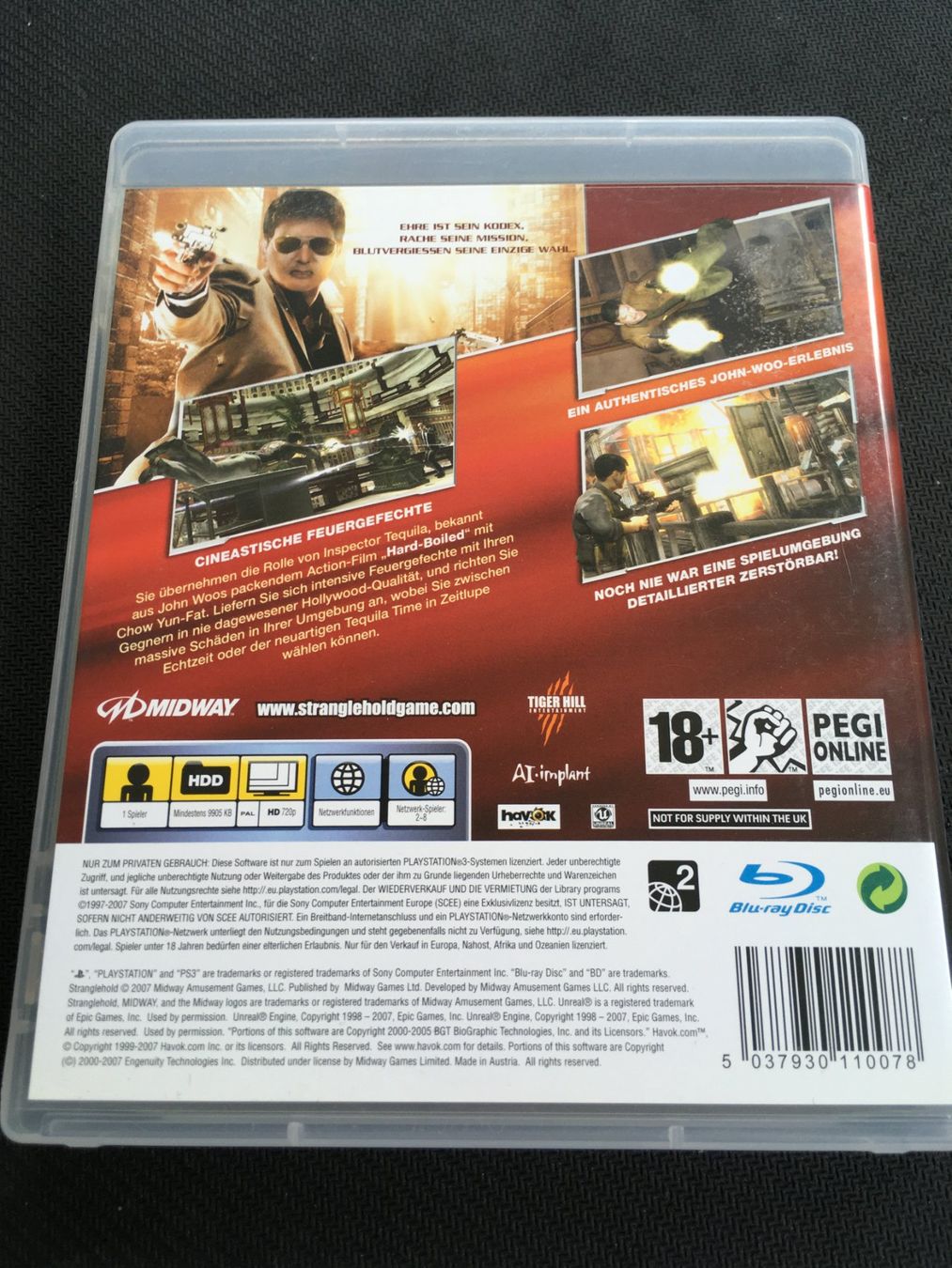 Sony Giochi: Stranglehold - Playstation 3 / PS3 – Usato da St.Gallen venduto da Punktchen01 1