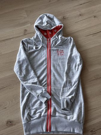 Zimtstern Hoodie grau Grösse M Damen guter Zustand