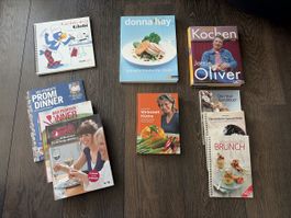9 tolle Kochbücher im Set guter Zustand