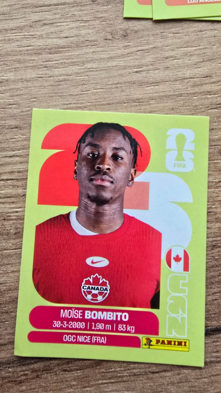 Panini Carte collezionabili: Panini WM 2026 Canada Moise Bombito – Nuovo (secondo la descrizione) da Seewen SZ venduto da mar_2z5b