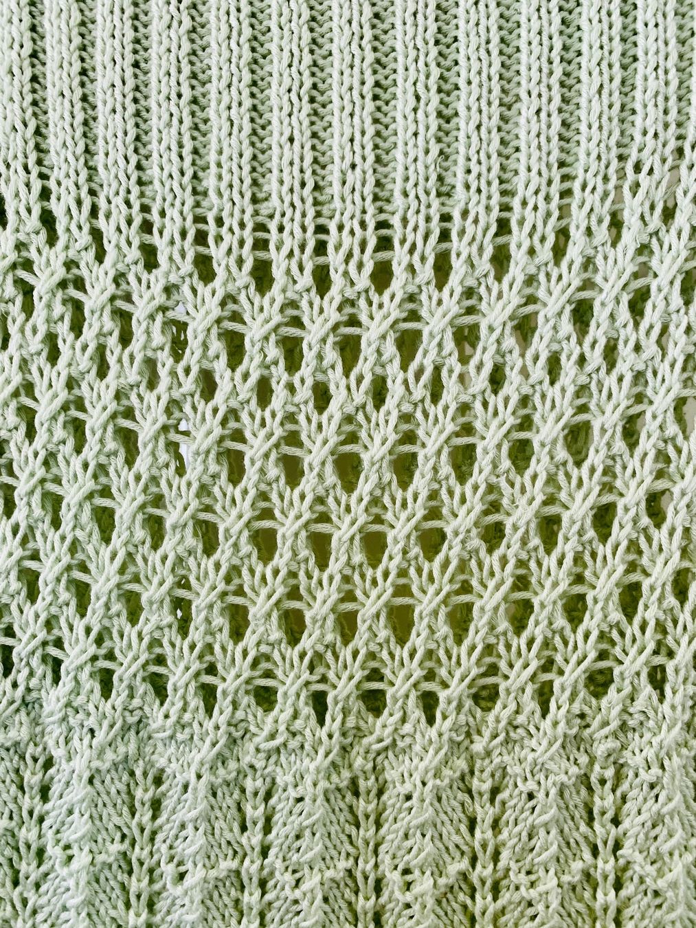 Kleider: Handgestricktes Kleid, Gr. S, Mint, Baumwolle – Neu (gemäss Beschreibung) aus Bern von Flora.Sonea 4