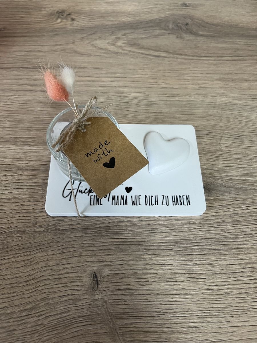 Tutte le decorazioni: Muttertagsgeschenk, Teelicht, Geschenk Mama – Nuovo (secondo la descrizione) da Frick venduto da van_2dhd 3