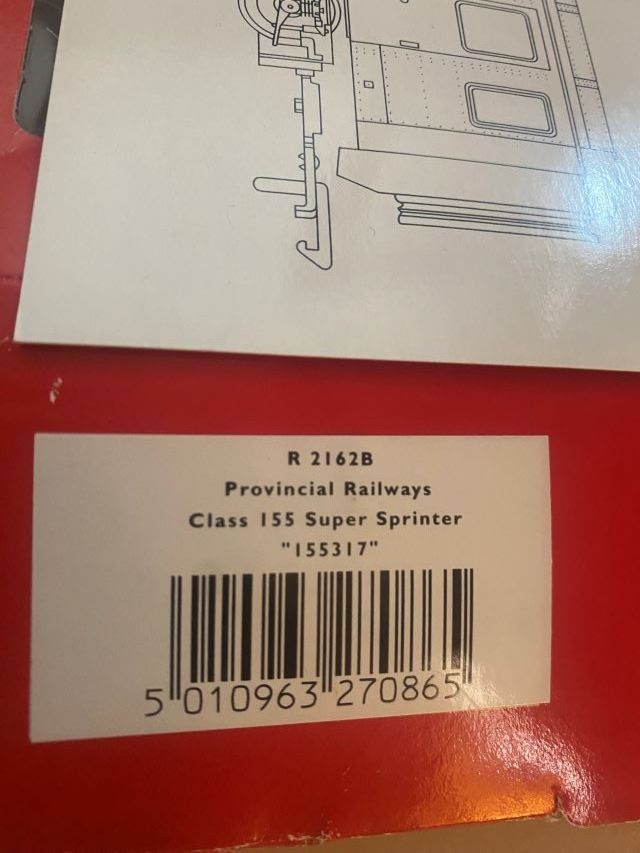 Hornby Modellini di ferrovie: Hornby R 2162B Provincial Railways Class 155 Super Sprinter – Nuovo (secondo la descrizione) da Diessenhofen venduto da Albin00 2
