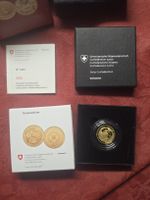 Pièce d'or Time Machine 25 Francs 2022 - Rare! NEUF! FDC