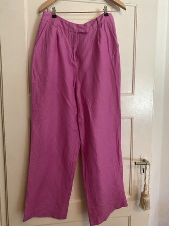 Minus Linen Pants Grösse 38 Pink neuwertig