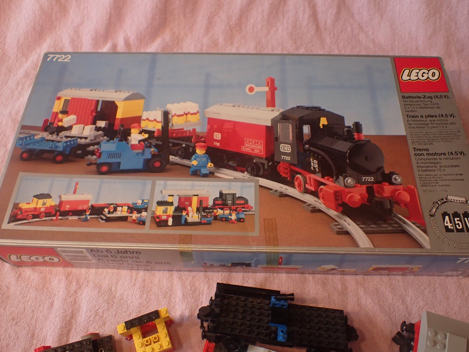 Lego Kit di costruzioni: LEGO Eisenbahn 7722 mit original Karton – Usato da Geroldswil venduto da boy5toy 1