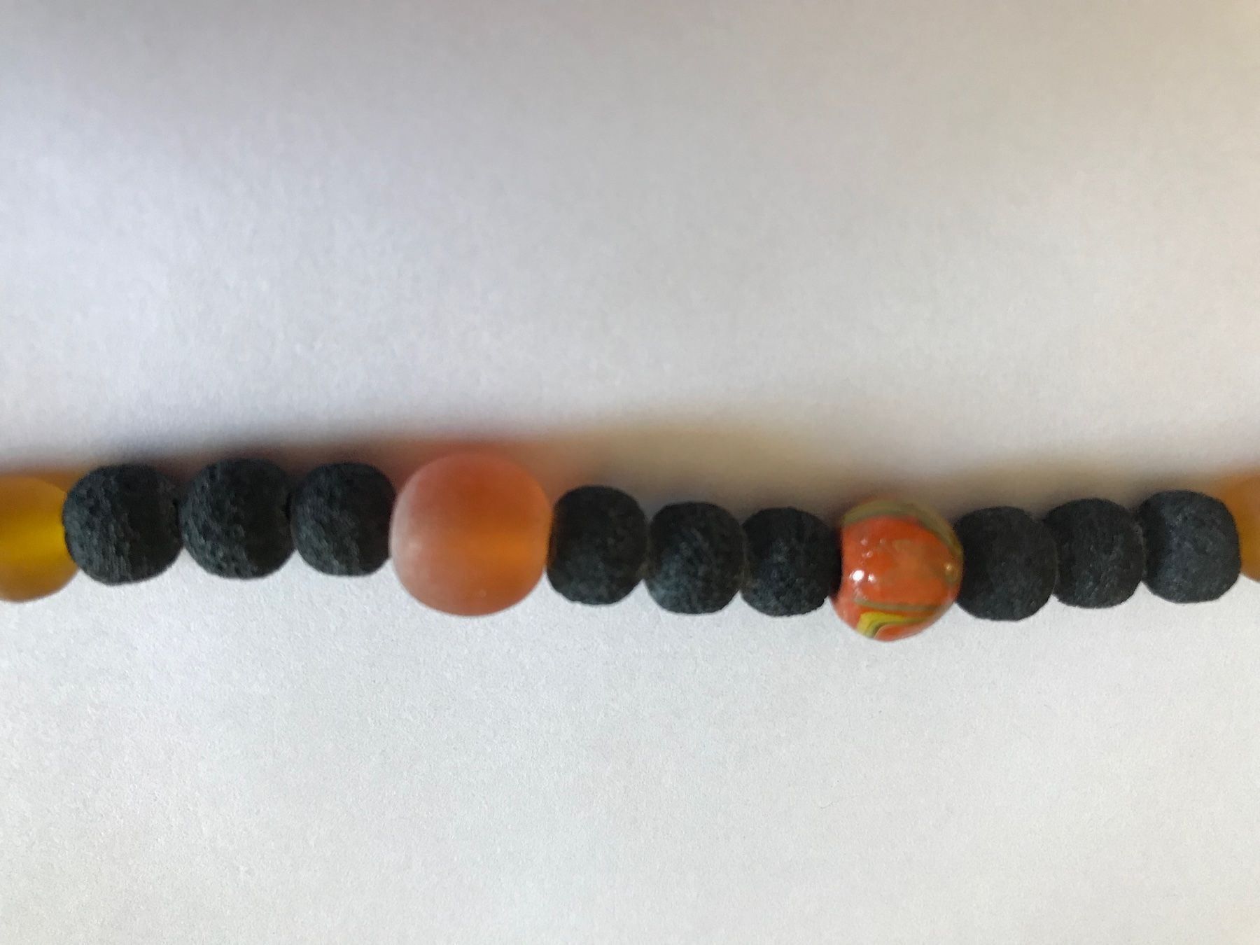 Catenine: Collier artisanal en pierre de lave – Usato da Grimisuat venduto da eliseba88 7