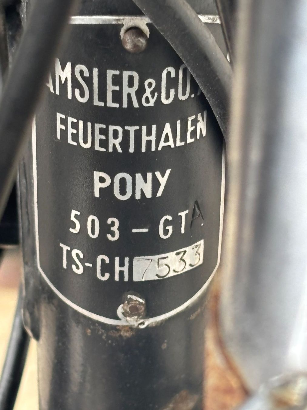 Pony Mofas: Pony 503 – Gebraucht aus Saland von IT-Service-Gubler 1