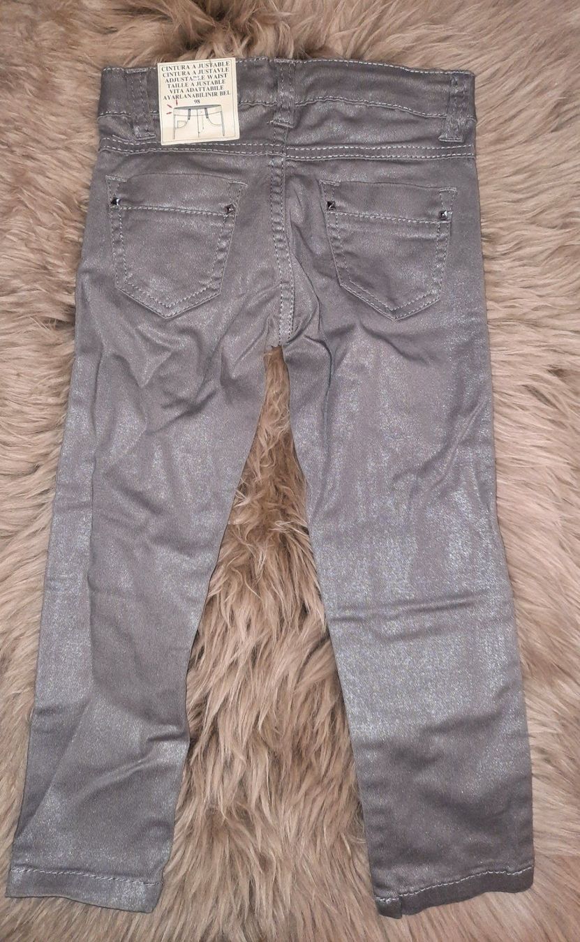 Pantaloni: NEUE Silberne Jeans Grösse 98 – Nuovo e nell'imballaggio originale da Volketswil venduto da ZambaSantos 1