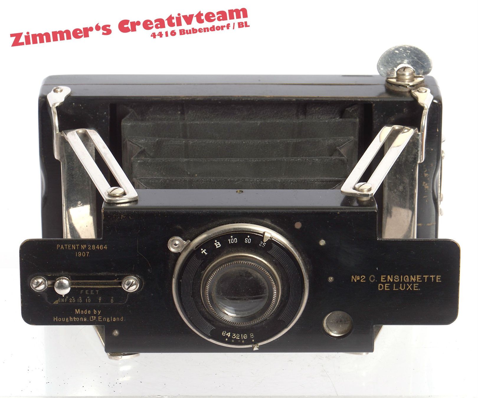 Kamera: Houghton Ensign Ensignette No. 2 C DE LUXE – Gebraucht aus Bubendorf von zimmers_creativteam