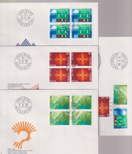 Alle Briefmarken: FDC-Serie 1980, Werbemarken 2 – Neu (gemäss Beschreibung) aus Koblenz von Boerse6