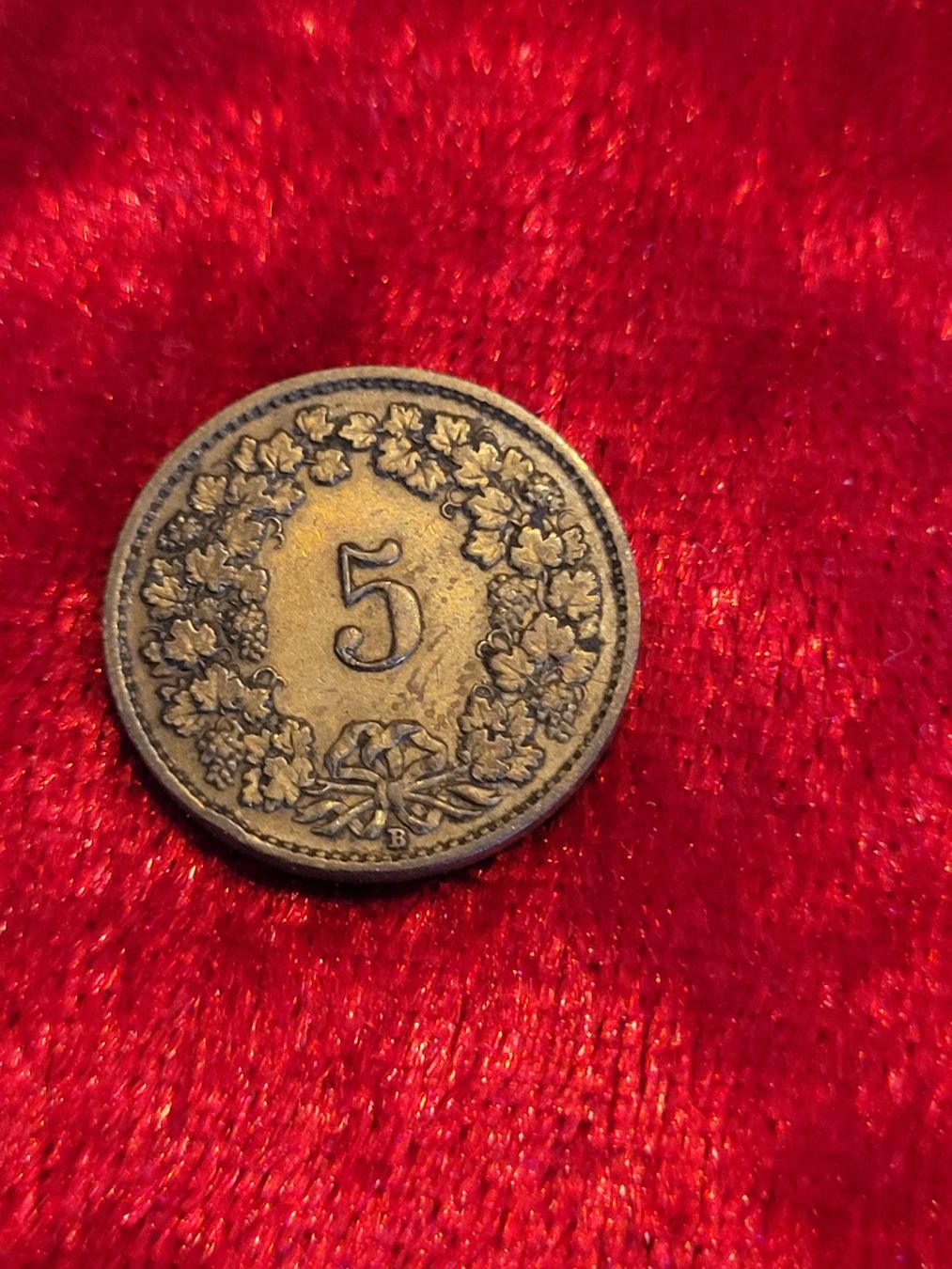 Tutti le monete: 5 Rappen 1918 Messing selten! – Usato da Neuenkirch venduto da majortom30 1