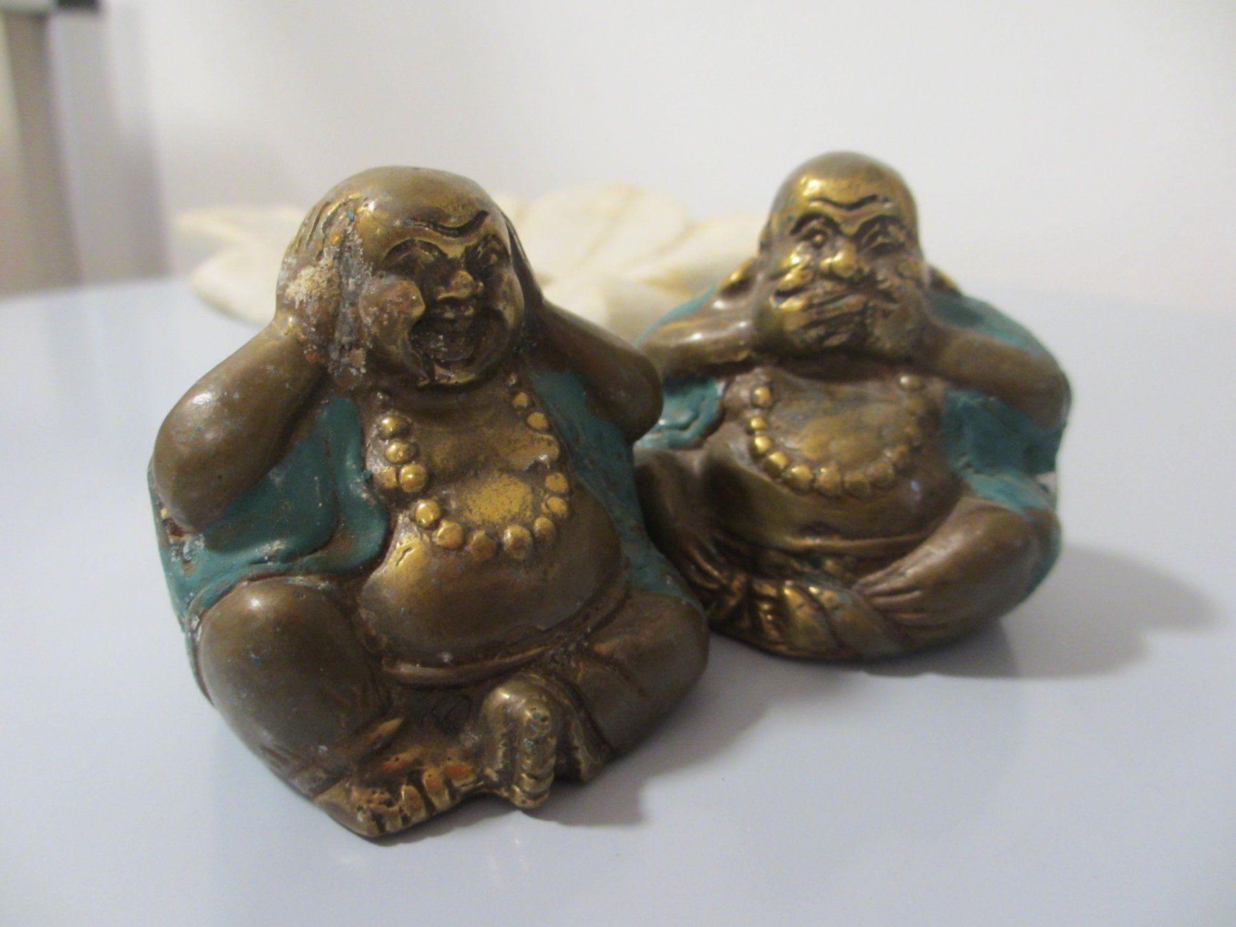 Statuette: 2x Messing Buddha Figuren Deko – Nuovo (secondo la descrizione) da Herisau venduto da fan_h9qj 3