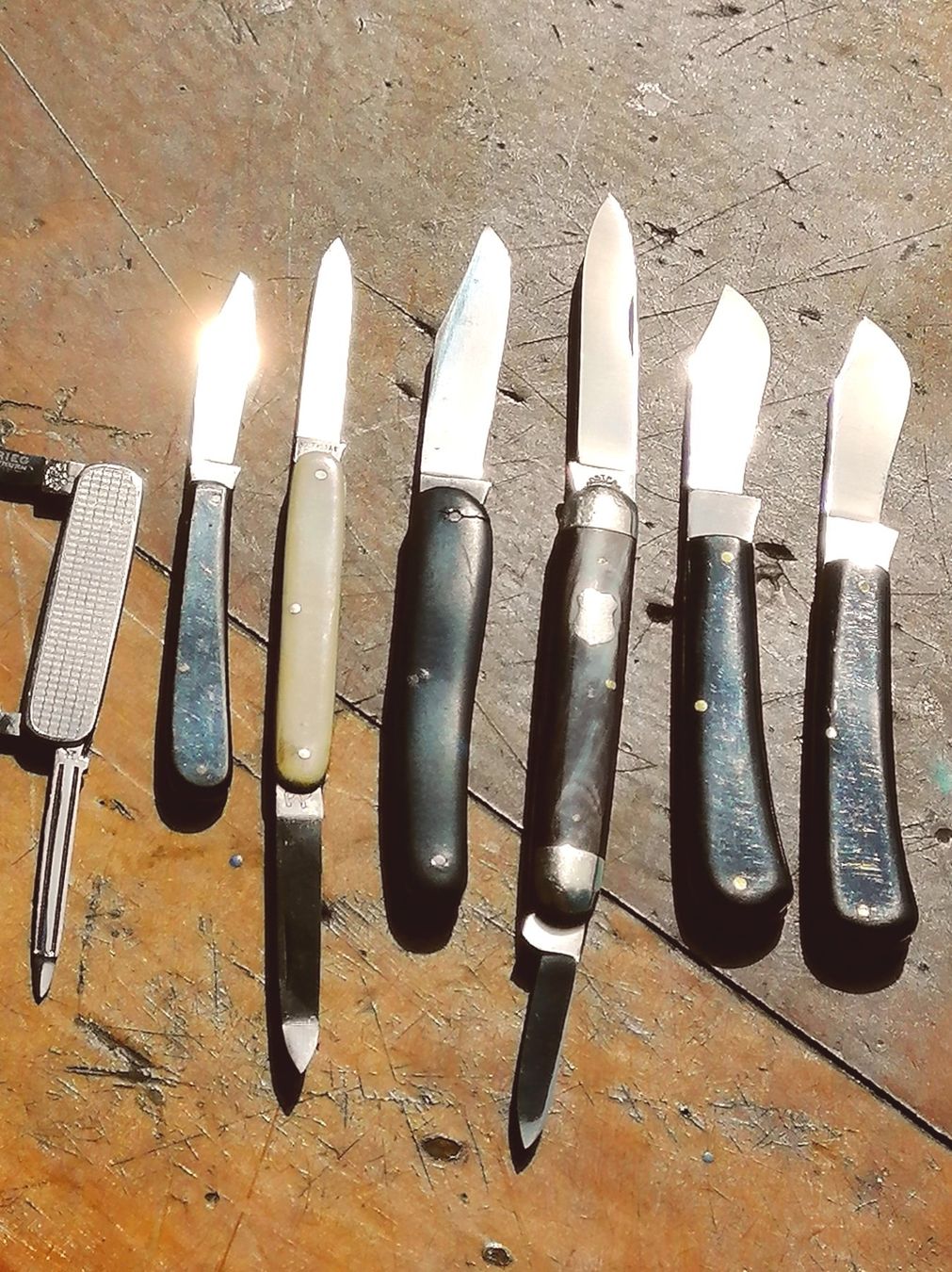 Solingen Taschenmesser: SAMMLER MESSER ,ROBERT KLAAS SOLINGEN 7 STÜCK. – Neu (gemäss Beschreibung) aus Maschwanden von OliverM05