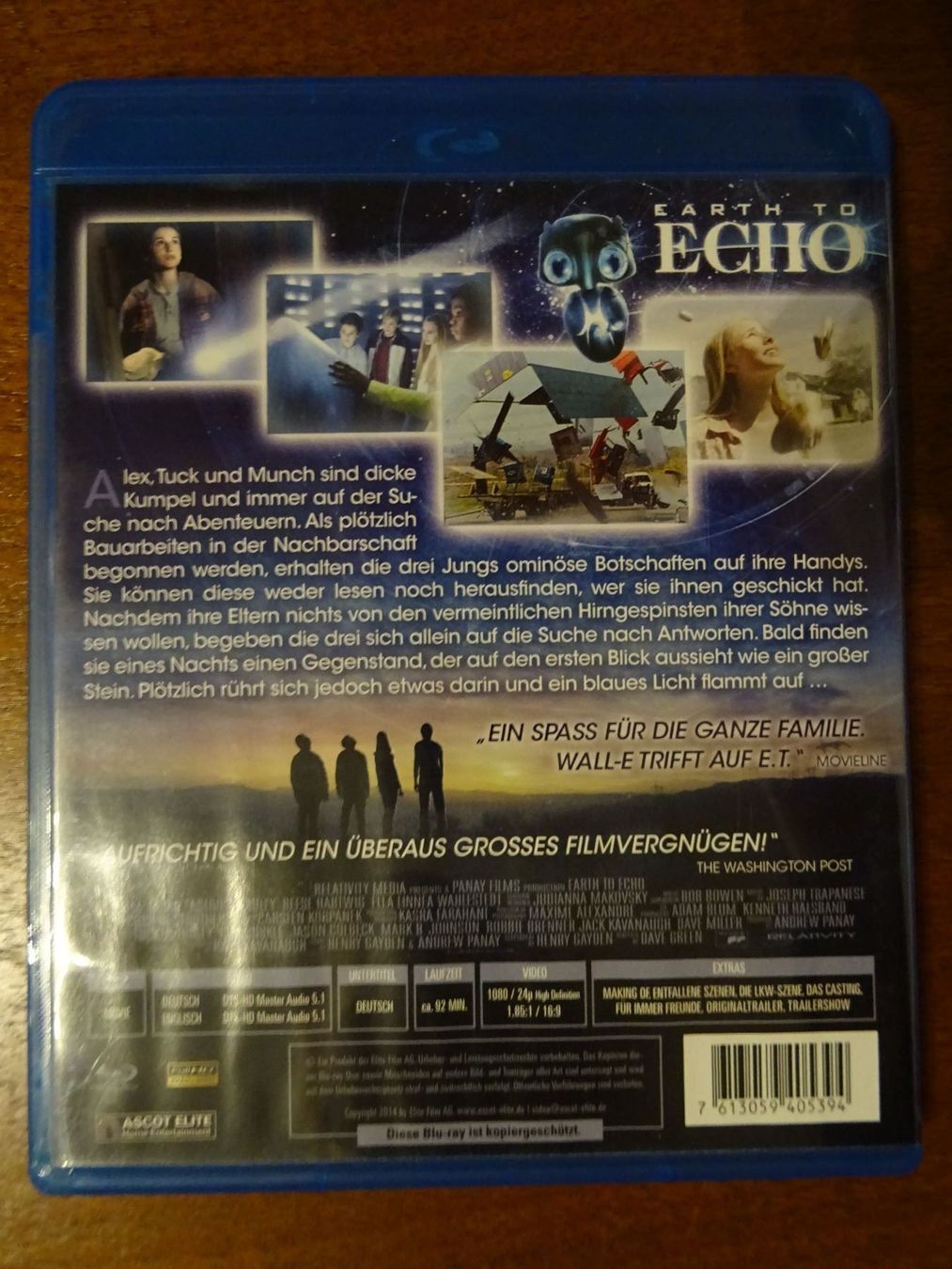 Tutti i DVDs: Earth to Echo – Nuovo e nell'imballaggio originale da Erstfeld venduto da Mario_boe0 1