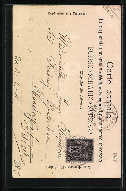 Cartes postales: AK Genève, Synagogue, Synagoge – D'occasion à Berlin par bartko-reher 1