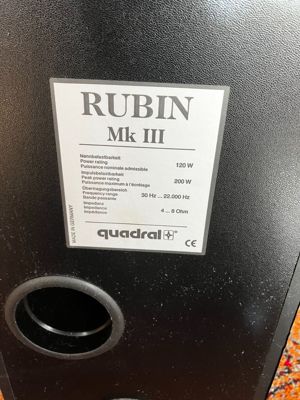 Quadral Home Cinema: Quadral und Phonar Lautsprecher – Usato da Siebnen venduto da moparperform 3